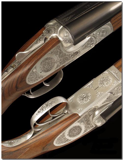 B. Searcy And Co. -- Sidelock Double Rifle